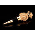 Eagle Shape Gold Plated Metal Wine Bottle Stopper (GZHY-BS-012)